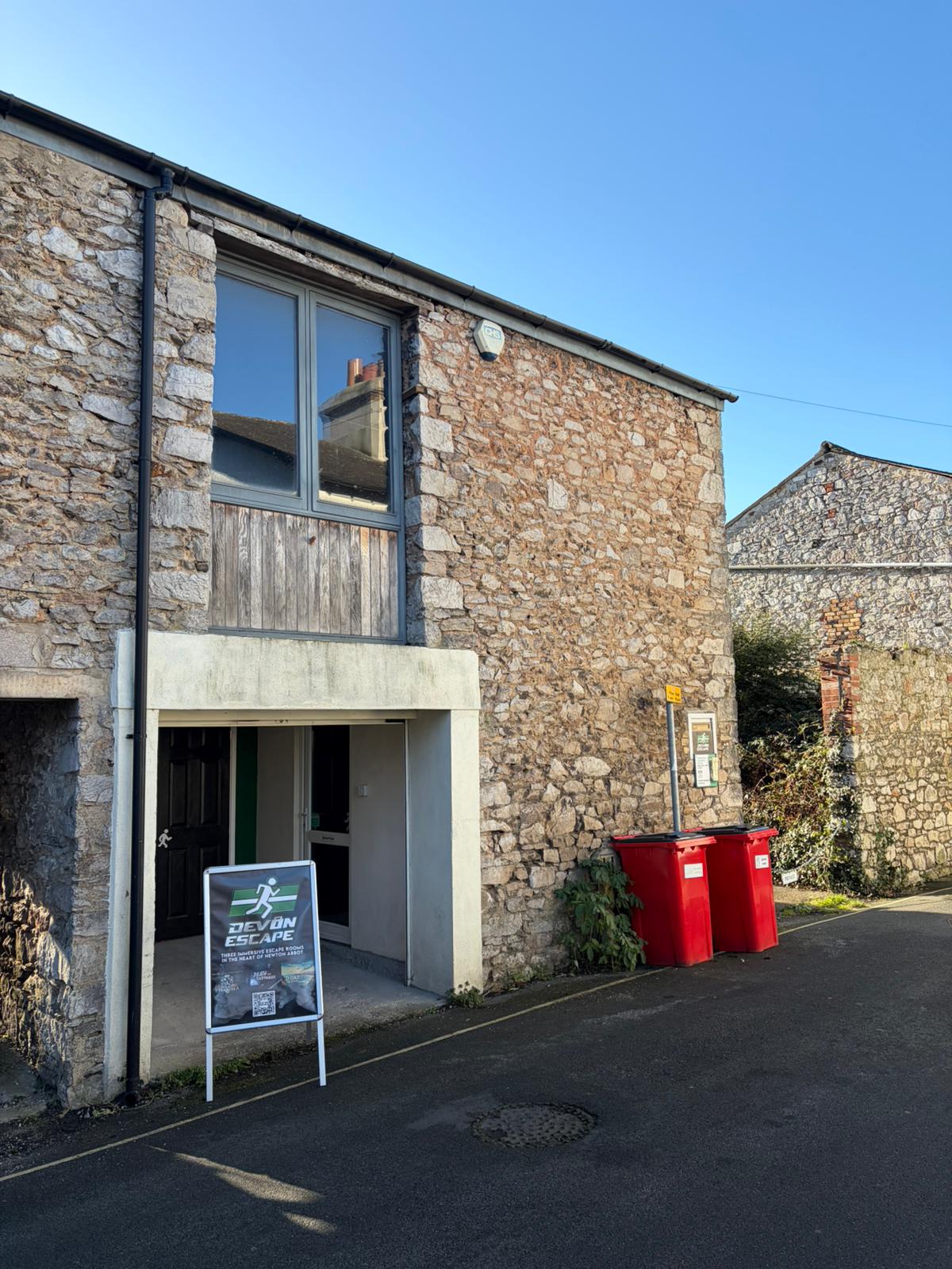 An image of our entrance.