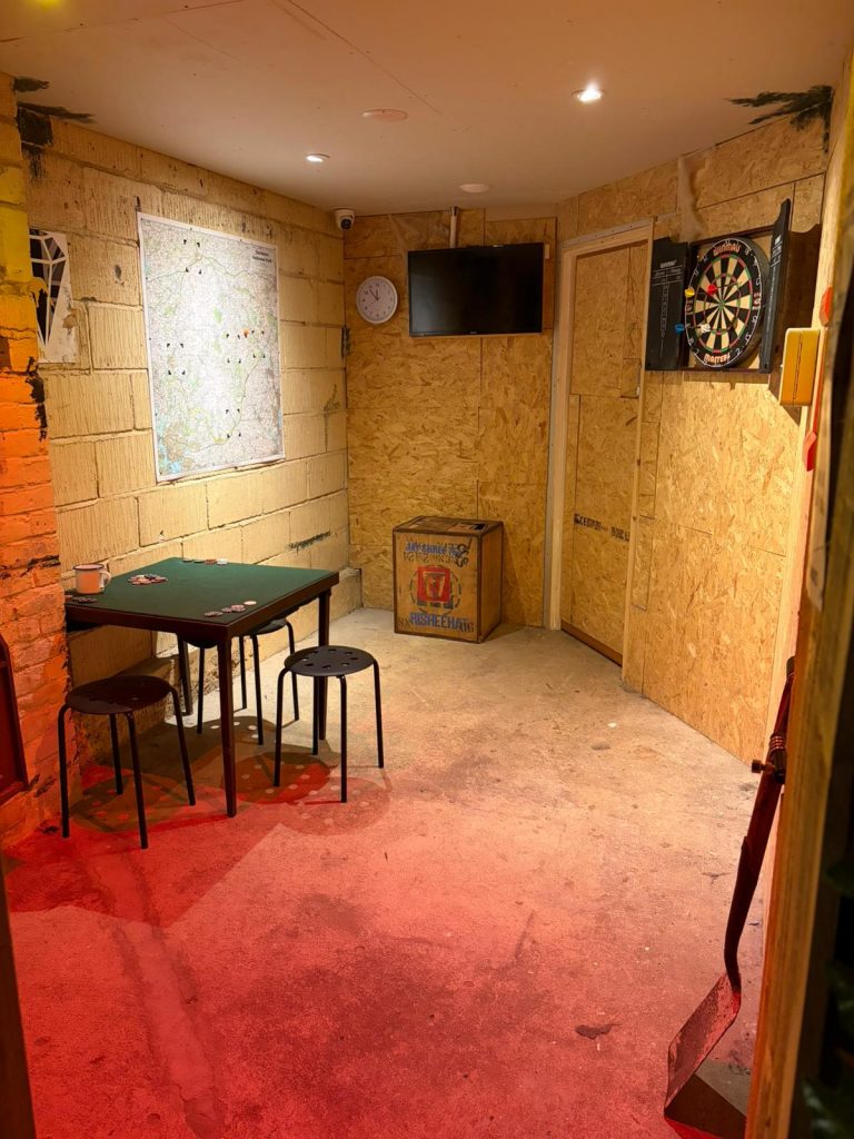 An image of the second space inside Death on Dartmoor.