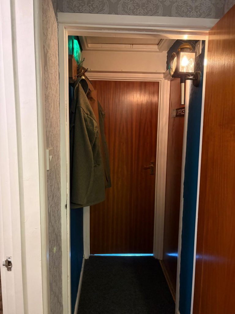 The entrance corridor into D-Day for Devon