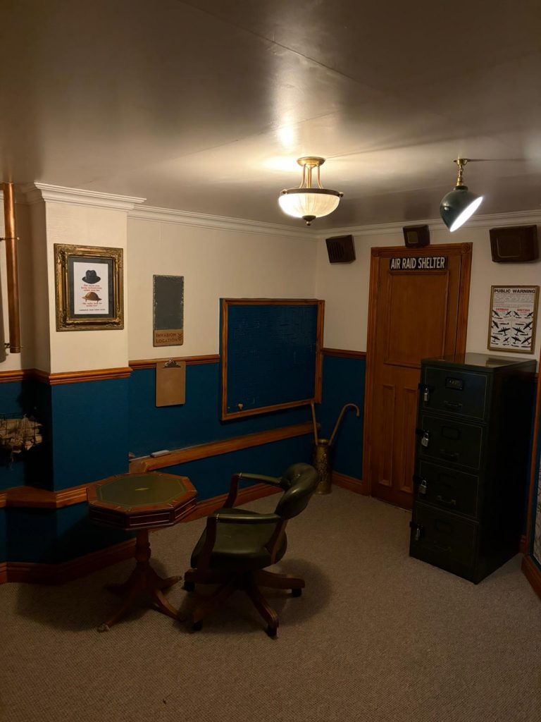 The main room of D-Day for Devon