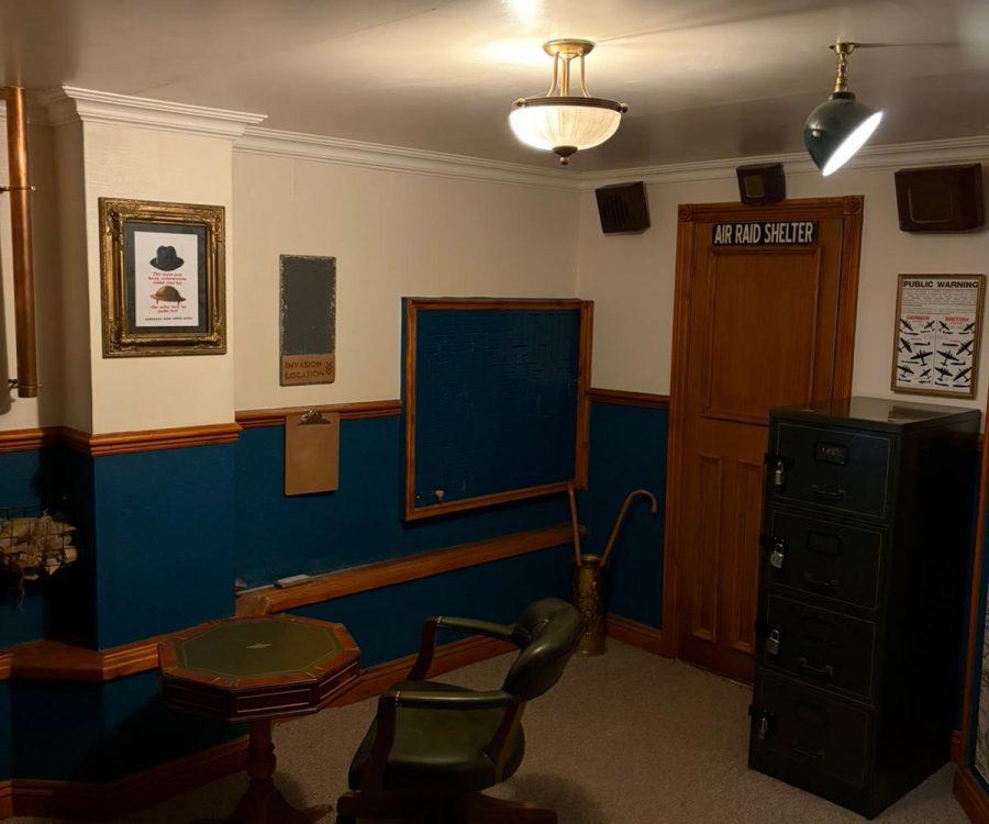 The main room of D-Day for Devon